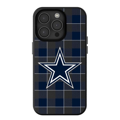 Dallas Cowboys Keyscaper Plaid Magnetic Bump iPhone Case