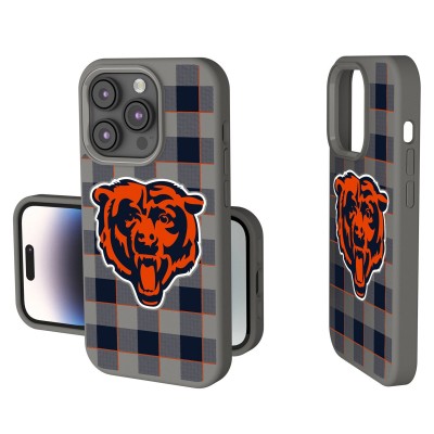 Chicago Bears Keyscaper Plaid Soft Touch iPhone Case