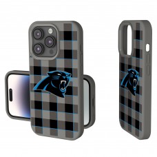 Carolina Panthers Keyscaper Plaid Soft Touch iPhone Case