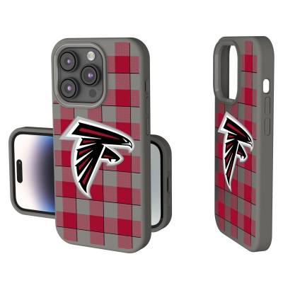 Atlanta Falcons Keyscaper Plaid Soft Touch iPhone Case