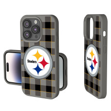 Чехол для iPhone Pittsburgh Steelers Keyscaper Plaid Soft Touch