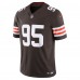 Джерси Cleveland Browns Myles Garrett Nike Brown Team Vapor F.U.S.E. Limited