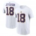 Футболка Justin Jefferson Minnesota Vikings Nike - White