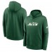 New York Jets Nike Green Rewind Club Logo Pullover Hoodie New York Jets Nike Green Rewind Club Logo Pullover Hoodie