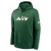 New York Jets Nike Green Rewind Club Logo Pullover Hoodie