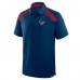 Houston Texans Fanatics Navy Back Around Raglan Polo