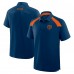 Chicago Bears Fanatics Navy Back Around Raglan Polo