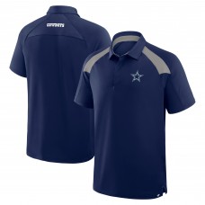Dallas Cowboys Fanatics Navy Back Around Raglan Polo