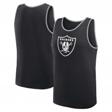 Las Vegas Raiders Logo Athletic Black Unmatched Success Tank Top