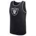Las Vegas Raiders Logo Athletic Black Unmatched Success Tank Top