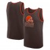 Cleveland Browns Logo Athletic Brown Unmatched Success Tank Top Cleveland Browns Logo Athletic Brown Unmatched Success Tank Top