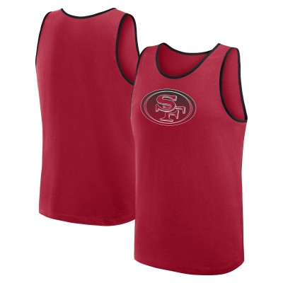 San Francisco 49ers Logo Athletic Scarlet Unmatched Success Tank Top