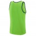 Seattle Seahawks Logo Athletic Neon Green Unmatched Success Tank Top