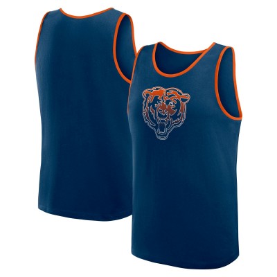 Chicago Bears Logo Athletic Navy Unmatched Success Tank Top