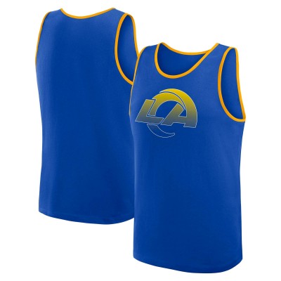 Los Angeles Rams Logo Athletic Unmatched Success Tank Top - Royal