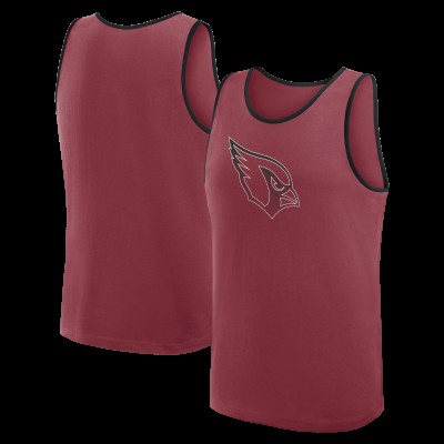 Arizona Cardinals Logo Athletic Cardinal Unmatched Success Tank Top