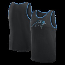 Carolina Panthers Logo Athletic Black Unmatched Success Tank Top