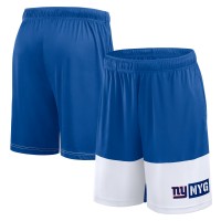 New York Giants Logo Athletic Royal Best of the Best Shorts