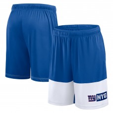New York Giants Logo Athletic Royal Best of the Best Shorts