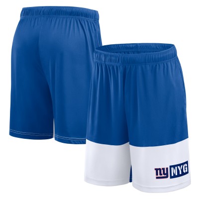 New York Giants Logo Athletic Royal Best of the Best Shorts