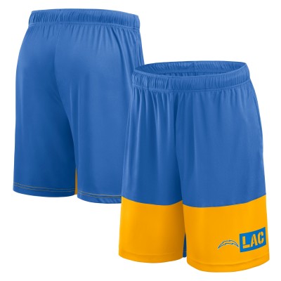 Los Angeles Chargers Logo Athletic Powder Blue Best of the Best Shorts