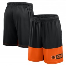 Cincinnati Bengals Logo Athletic Black Best of the Best Shorts