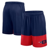 New England Patriots Logo Athletic Navy Best of the Best Shorts