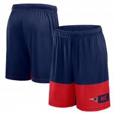 New England Patriots Logo Athletic Navy Best of the Best Shorts