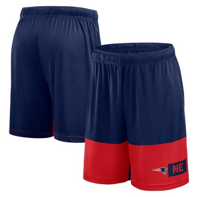 New England Patriots Logo Athletic Navy Best of the Best Shorts