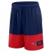 New England Patriots Logo Athletic Navy Best of the Best Shorts