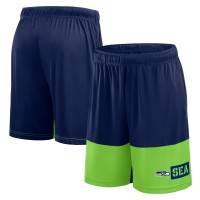 Seattle Seahawks Logo Athletic College Navy Best of the Best Shorts