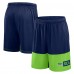 Seattle Seahawks Logo Athletic College Navy Best of the Best Shorts