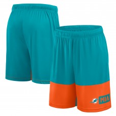 Шорты Miami Dolphins Logo Athletic Aqua Best of the Best