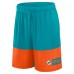 Шорты Miami Dolphins Logo Athletic Aqua Best of the Best