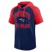 New England Patriots Logo Athletic Navy Prime Hoodie T-Shirt