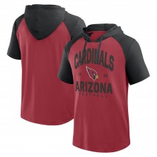 Arizona Cardinals Logo Athletic Cardinal Prime Hoodie T-Shirt
