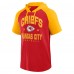 Kansas City Chiefs Logo Athletic Red Prime Hoodie T-Shirt