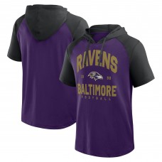Толстовка Футболка Baltimore Ravens Logo Athletic Purple Prime