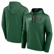 New York Jets Logo Athletic Green Head Start Pullover Hoodie New York Jets Logo Athletic Green Head Start Pullover Hoodie
