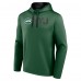 New York Jets Logo Athletic Green Head Start Pullover Hoodie