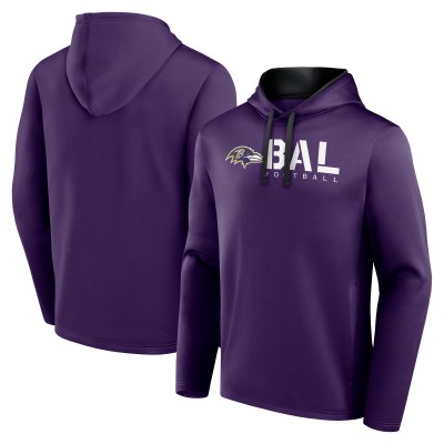 Толстовка Baltimore Ravens Logo Athletic Purple Head Start