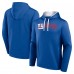 New York Giants Logo Athletic Royal Head Start Pullover Hoodie