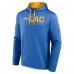 Los Angeles Chargers Logo Athletic Powder Blue Head Start Pullover Hoodie