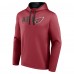 Arizona Cardinals Logo Athletic Cardinal Head Start Pullover Hoodie