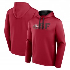 San Francisco 49ers Logo Athletic Scarlet Head Start Pullover Hoodie San Francisco 49ers Logo Athletic Scarlet Head Start Pullover Hoodie