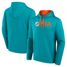 Толстовка Miami Dolphins Logo Athletic Aqua Head Start