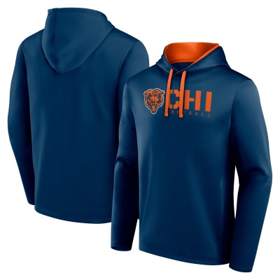 Толстовка Chicago Bears Logo Athletic Navy Head Start