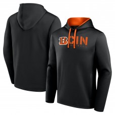 Cincinnati Bengals Logo Athletic Black Head Start Pullover Hoodie