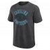 Футболка Carolina Panthers Logo Athletic Heather Charcoal Success