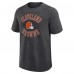 Футболка Cleveland Browns Logo Athletic Heather Charcoal Success